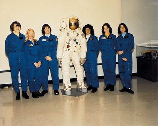 Maybe some firsts are still worth mentioning: NASA’s first class of female astronauts. Public Domain per NASA policy, retrieved from Wikimedia Commons. 