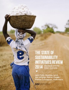 State of Sustainability Initiatives Review 2014 cover © International Institute for Sustainable Development 2014